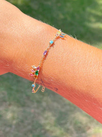 Pulseira Zircônia Colors Delicada