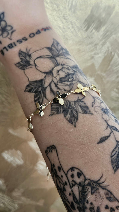 Pulseira Flor Inpiração